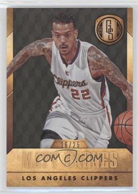 2014-15 Panini Gold Standard - [Base] - Black #30 - Matt Barnes /25