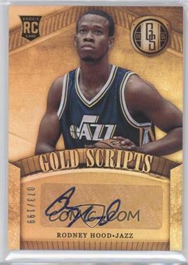 2014-15 Panini Gold Standard - Gold Scripts #2 - Rodney Hood /199