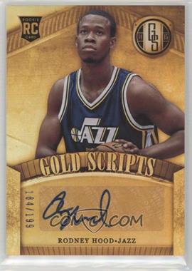 2014-15 Panini Gold Standard - Gold Scripts #2 - Rodney Hood /199