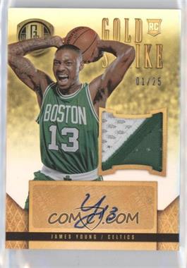 2014-15 Panini Gold Standard - Gold Strike - Prime #28 - James Young /25 [EX to NM]