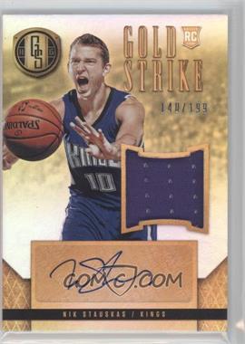 2014-15 Panini Gold Standard - Gold Strike #39 - Nik Stauskas /199