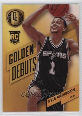 2014-15 Panini Gold Standard - Golden Debuts #12 - Kyle Anderson /50