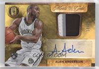 Alan Anderson #/25