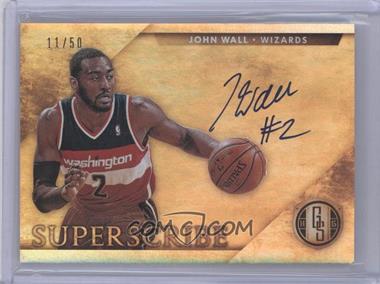 2014-15 Panini Gold Standard - Superscribe #4 - John Wall /50