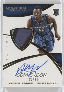 2014-15 Panini Immaculate Collection - [Base] #101 - Andrew Wiggins /99