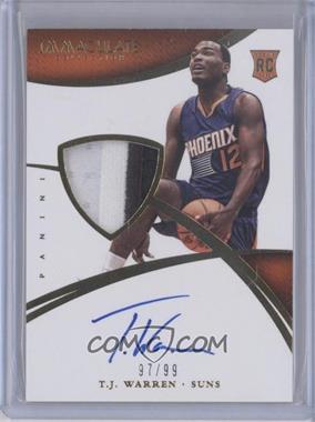 2014-15 Panini Immaculate Collection - [Base] #122 - T.J. Warren /99