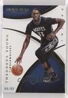 Thaddeus Young [EX to NM] #/99