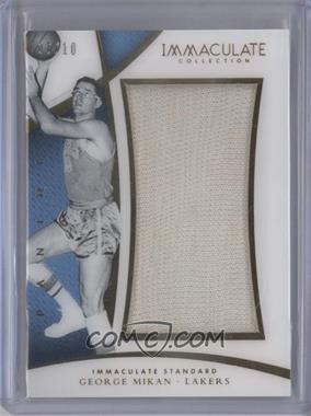 2014-15 Panini Immaculate Collection - Immaculate Standard #IS-GM - George Mikan /10