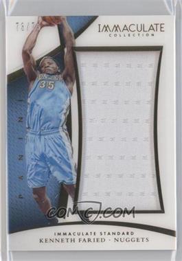 2014-15 Panini Immaculate Collection - Immaculate Standard #IS-KF - Kenneth Faried /75