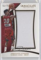 Norris Cole #/75