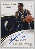 Derrick Favors #/75