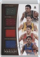 Jabari Parker, Joe Harris, Doug McDermott, Spencer Dinwiddie [Noted] #/49