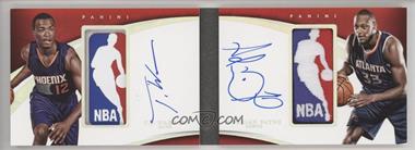 2014-15 Panini Immaculate Collection - Rookie Logoman Autographs Booklets #DL-TA - Adreian Payne, T.J. Warren /1