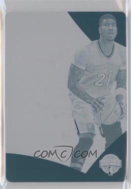 2014-15 Panini Immaculate Collection - Special Event Jumbo Jerseys - Printing Plate Cyan #44 - Iman Shumpert /1