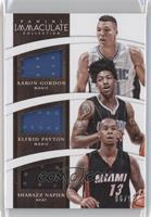 Aaron Gordon, Elfrid Payton, Shabazz Napier #/99