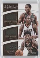 Brandon Knight, John Henson, O.J. Mayo #/75