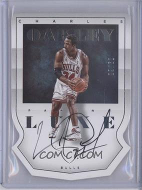 2014-15 Panini Luxe - Die-Cut Autographs #DC-CO - Charles Oakley /60