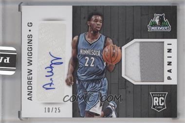 2014-15 Panini NBA Finals Promo Pack - Rookie Signature Materials #AW - Andrew Wiggins /25 [Uncirculated]