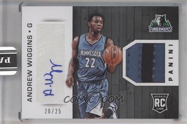 2014-15 Panini NBA Finals Promo Pack - Rookie Signature Materials #AW - Andrew Wiggins /25 [Uncirculated]