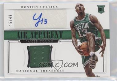 2014-15 Panini National Treasures - Air Apparent #AA-JY - James Young /49