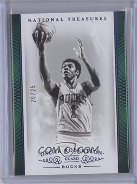 2014-15 Panini National Treasures - [Base] - Blue #99 - Oscar Robertson /25