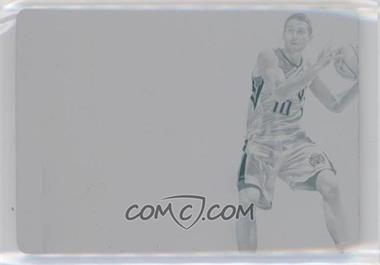 2014-15 Panini National Treasures - [Base] - Horizontal Printing Plate Cyan #108 - Rookie Patch Autographs - Nik Stauskas /1