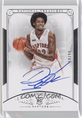 2014-15 Panini National Treasures - [Base] #150 - Rookie Autographs - Lucas Nogueira /99