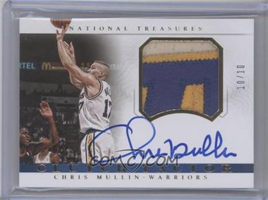 2014-15 Panini National Treasures - Clutch Factor - Prime #CF-CM - Chris Mullin /10