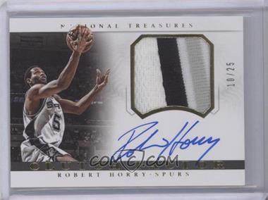 2014-15 Panini National Treasures - Clutch Factor - Prime #CF-RH - Robert Horry /25