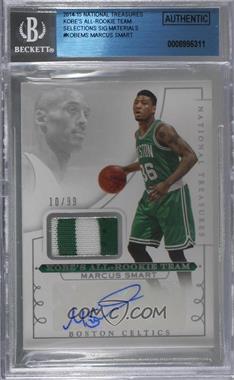 2014-15 Panini National Treasures - Kobe's All-Rookie Team Selections #KOBE-MS - Marcus Smart /99 [BGS Authentic]