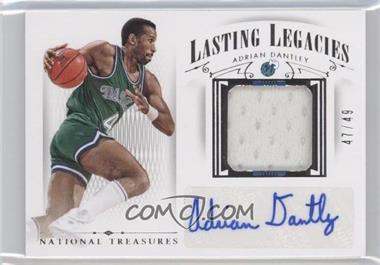 2014-15 Panini National Treasures - Lasting Legacies #LL-AD - Adrian Dantley /49