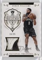 Deron Williams #/25