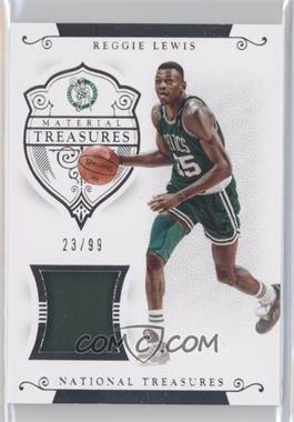 2014-15 Panini National Treasures - Material Treasures #MT-RL - Reggie Lewis /99