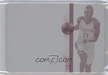 2014-15 Panini National Treasures - NBA Game Gear Duals - Printing Plate Magenta #GGD-MC - Mike Conley /1