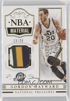 Gordon Hayward #/25