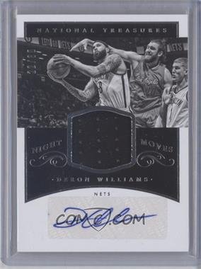 2014-15 Panini National Treasures - Night Moves #NM-DWL - Deron Williams /35