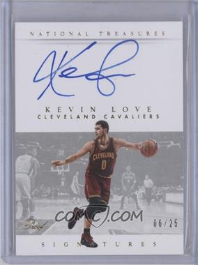 2014-15 Panini National Treasures - Signatures - Gold Proof #S-KL - Kevin Love /25