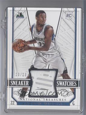 2014-15 Panini National Treasures - Sneaker Swatches #SS-AW - Andrew Wiggins /13