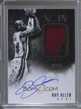 2014-15 Panini Noir - Autographed Prime - Black and White #ABW-RA - Ray Allen /25