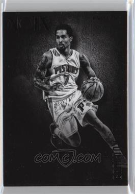 2014-15 Panini Noir - [Base] #15 - Black and White - Brandon Jennings /70