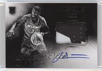 Black and White Autographed Patch Rookies - James Ennis #/99