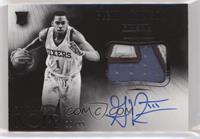 Black and White Autographed Patch Rookies - Glenn Robinson III #/99