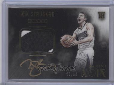 2014-15 Panini Noir - [Base] #227 - Color Autographed Patch Rookies - Nik Stauskas /99