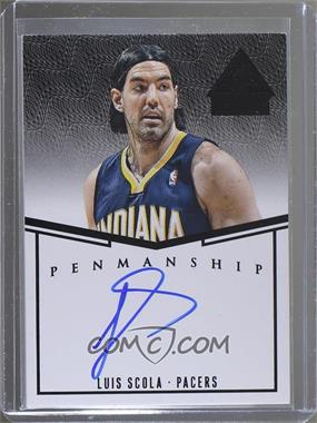 2014-15 Panini Paramount - Penmanship - Black #P-LS - Luis Scola /1