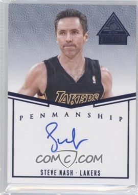 2014-15 Panini Paramount - Penmanship - Blue #P-SN - Steve Nash /25