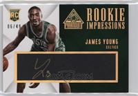 James Young [EX to NM] #/49