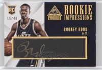 Rodney Hood #/49