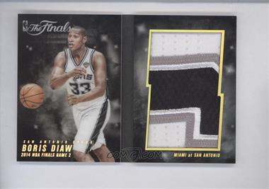 2014-15 Panini Preferred - 2014 NBA Finals Game 2 Booklets - Prime #8 - Boris Diaw /25