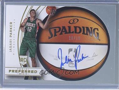 2014-15 Panini Preferred - [Base] - Gold #20 - Roundball Die-Cut Autographs - Jabari Parker /10