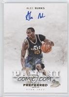 Panini Signatures - Alec Burks #/10